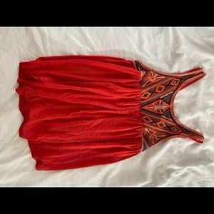 Altar’d state red tank top